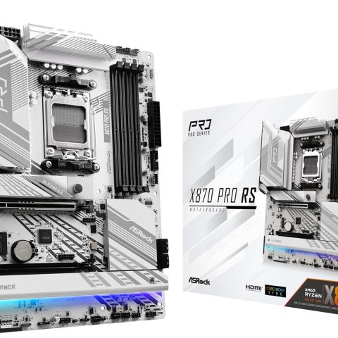 ASRock X870 Pro RS AMD Ryzen Socket AM5 ATX Motherboard DDR5 DIMMs 8000 MHz 256 GB PCIe Gen5 SATA3 6.0 Gb/s - Zapcart Technology Qatar