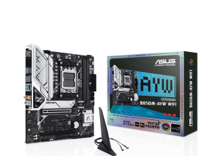 ASUS B650M-AYW WIFI AMD B650 Micro-ATX Motherboard - Zapcart Technology Qatar