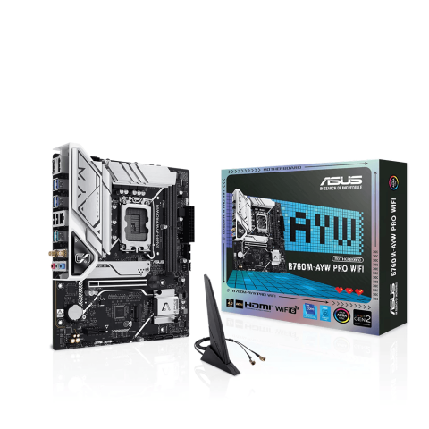 Asus B760M-AYW PRO WIFI DDR5 - Zapcart Technology Qatar