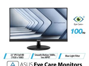 ASUS ExpertCenter C2221HF 22-inch FHD (1920x1080) IPS 100Hz Frameless Business Monitor - Zapcart Technology Qatar