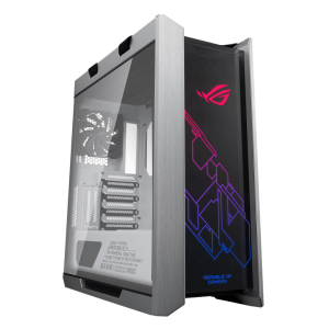 ASUS GX601 ROG Strix Helios RGB ATX/EATX mid-tower gaming case with tempered glass, aluminum frame, GPU braces, 420mm radiator support and Aura Sync - Zapcart Technology Qatar