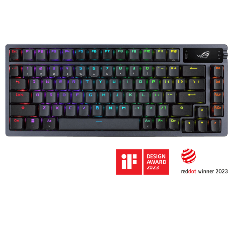 ASUS M701 ROG AZOTH Gaming Custom Keyboard - BLACK - Zapcart Technology Qatar
