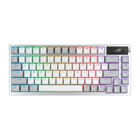 ASUS M701 ROG AZOTH Gaming Custom Keyboard - WHITE - Zapcart Technology Qatar