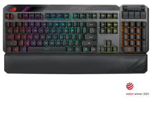 ASUS MA02 ROG CLAYMORE II gaming mechanical keyboard with ROG RX Optical Mechanical Switches - Zapcart Technology Qatar