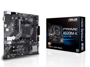 ASUS PRIME A520M-K/CSM AMD A520 (Ryzen AM4) micro ATX Motherboard - Zapcart Technology Qatar