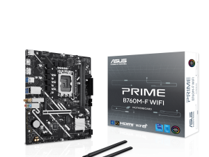ASUS PRIME B760M-F WIFI, an Intel® B760 LGA 1700 micro-ATX Motherboard - Zapcart Technology Qatar