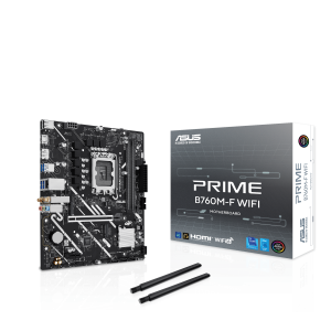 ASUS PRIME B760M-F WIFI, an Intel® B760 LGA 1700 micro-ATX Motherboard - Zapcart Technology Qatar