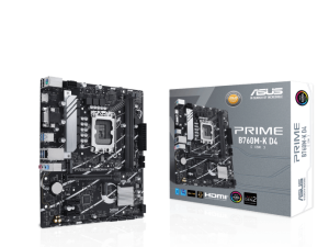 ASUS PRIME B760M-K D4-CSM Intel® B760 LGA 1700 mATX Motherboard - Zapcart Technology Qatar