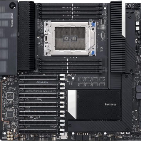 ASUS Pro WS WRX80E-SAGE SE WiFi II AMD WRX80 Ryzen™ Threadripper™ PRO Extended-ATX Workstation Motherboard - Zapcart Technology Qatar