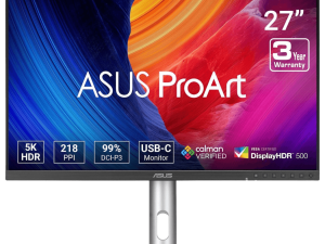 ASUS ProArt Display 5K PA27JCV Professional Monitor – 27-inch, IPS, 5K (5120 x 2880) - Zapcart Technology Qatar