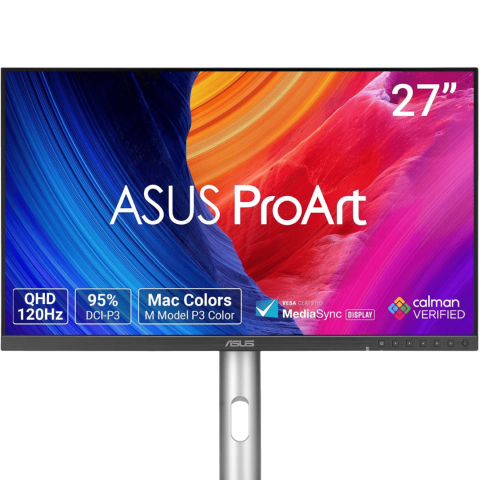 ASUS ProArt Display PA278QV Gen2 (PA278QGV) 27-inch, IPS, QHD (2560 x 1440) Professional Monitor - Zapcart Technology Qatar
