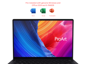 Asus ProArt PX13 HN7306E-ALX066WS 13.3” 3K OLED Touch Nano Black (AI MAX+ 395, 64GB D5, 1TB PCIe, ATI, H&S, W11) - Zapcart Technology Qatar