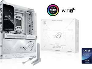 Asus ROG CROSSHAIR X870E GLACIAL AM5 AMD Motherboard - Zapcart Technology Qatar