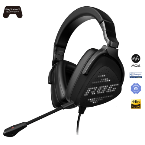 ASUS ROG DELTA S Animate Lightweight USB-C gaming headset - Zapcart Technology Qatar