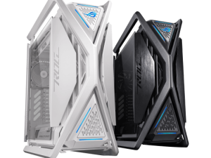 ASUS ROG Hyperion GR701 PC Case (support 2 x 420 mm radiators, four pre-installed 140 mm PWM fans, tool-free hinged side panels, integrated VGA holder and ARGB & fan hub, 2 x USB Type-C Front Panel) - Zapcart Technology Qatar