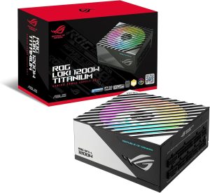 ASUS ROG LOKI SFX-L 1200W Titanium Power Supply - Zapcart Technology Qatar