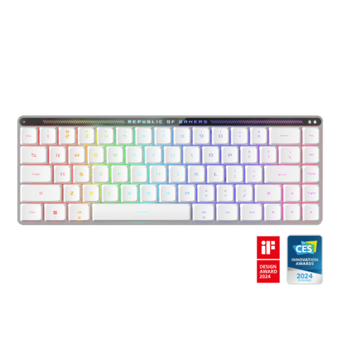 ASUS ROG M603 Falchion RX Low Profile 65% compact wireless gaming keyboard - Zapcart Technology Qatar