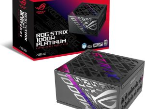ASUS ROG Strix 1000W Platinum (Fully Modular Power Supply, 80 Plus Platinum Certified, ATX 3.1, Cybenetics Lambda A+, GaN MOSFET, GPU-First Intelligent Voltage Stabilizer) - Zapcart Technology Qatar