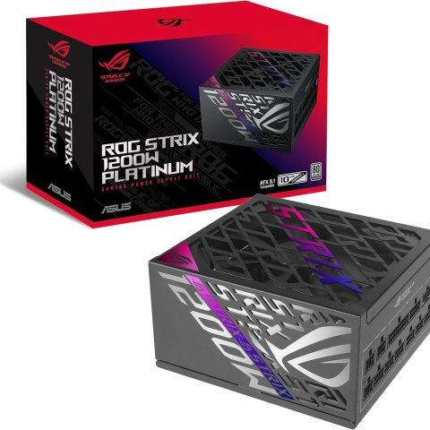 ASUS ROG Strix 1200W Platinum (Fully Modular Power Supply, 80 Plus Platinum Certified, ATX 3.1, GaN MOSFET, GPU-First Intelligent Voltage Stabilizer) - Zapcart Technology Qatar