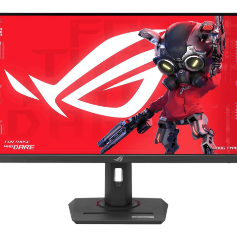 ASUS ROG Strix 27” 4K HDR USB-C Gaming Monitor (XG27UCG) – UHD (3840x2160) Dual Mode (4K 160Hz or FHD 320Hz), 1ms, Fast IPS, Extreme Low Motion Blur Sync, G-SYNC Compatible, AI Gaming - Zapcart Technology Qatar