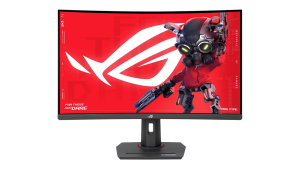 ASUS ROG Strix 32” 1440P USB-C Curved HDR Gaming Monitor (XG32WCS) - QHD, 180Hz, 1ms, Fast VA, Extreme Low Motion Blur Sync, FreeSync, DisplayWidget, Tripod Socket, AI Technology - Zapcart Technology Qatar
