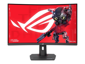 ASUS ROG Strix 32” 1440P USB-C Curved HDR Gaming Monitor (XG32WCS) - QHD, 180Hz, 1ms, Fast VA, Extreme Low Motion Blur Sync, FreeSync, DisplayWidget, Tripod Socket, AI Technology - Zapcart Technology Qatar