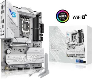 ASUS ROG Strix B860-A Gaming WiFi ATX Motherboard, Advanced AI PC-ready, 14+1+2+1 power stages, DDR5 slots, PCIe 5.0, four M.2 slots, WiFi 7, AI Networking II, Aura Sync RGB Lighting - Zapcart Technology Qatar