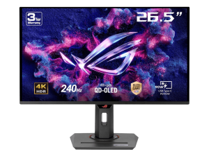 Asus ROG Strix OLED XG27UCDMG Gaming Monitor (27-inch (26.5-inch viewable) 4K QD-OLED panel, 240Hz, 0.03ms(GTG)) - Zapcart Technology Qatar