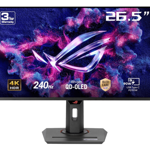 Asus ROG Strix OLED XG27UCDMG Gaming Monitor (27-inch (26.5-inch viewable) 4K QD-OLED panel, 240Hz, 0.03ms(GTG)) - Zapcart Technology Qatar