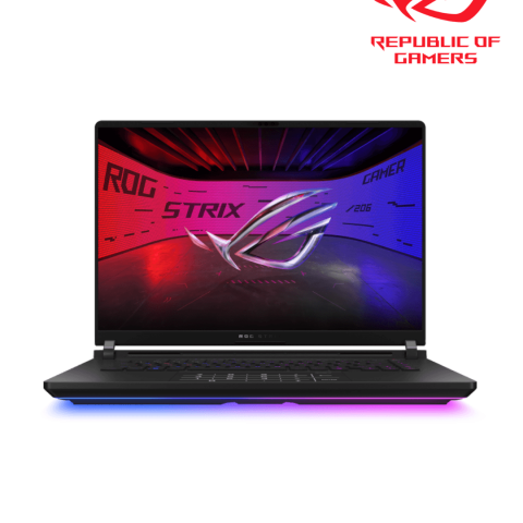 Asus ROG Strix SCAR 16 G635L-XRW165W 16'' 2.5K 240Hz Off Black (CU9-275HX, 32GB, 2TB SSD, RTX5090 24GB, W11) - Zapcart Technology Qatar