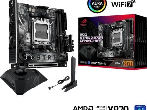 Asus ROG STRIX X870-I GAMING WIFI AMD AM5 X870 Mini ITX Motherboard - Zapcart Technology Qatar