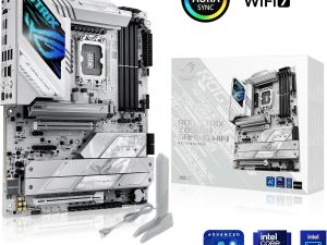 ASUS ROG STRIX Z890-A GAMING WIFI Z890 LGA 1851 ATX motherboard, Intel® Core™ Ultra Series 2 Ready, Advanced AI PC-ready, 16+2+1+2 stages, DDR5, WiFi 7, 2.5G, 5x M.2, Thunderbolt™ 4, USB Type-C, AI OC - Zapcart Technology Qatar