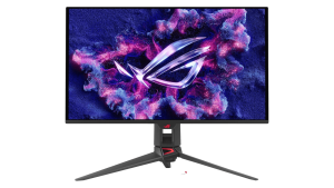 ASUS ROG Swift 27” 4K QD-OLED PG27UCDM Gaming Monitor - 240Hz, 0.03ms, Custom Heatsink, Neo Proximity Sensor, G-SYNC Compatible, 99% DCI-P3, True 10-bit color, DisplayPort 2.1a UHBR20 - Zapcart Technology Qatar
