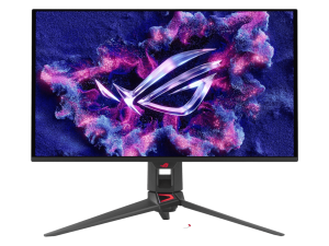 ASUS ROG Swift 27” 4K QD-OLED PG27UCDM Gaming Monitor - 240Hz, 0.03ms, Custom Heatsink, Neo Proximity Sensor, G-SYNC Compatible, 99% DCI-P3, True 10-bit color, DisplayPort 2.1a UHBR20 - Zapcart Technology Qatar