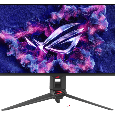 ASUS ROG Swift 27” 4K QD-OLED PG27UCDM Gaming Monitor - 240Hz, 0.03ms, Custom Heatsink, Neo Proximity Sensor, G-SYNC Compatible, 99% DCI-P3, True 10-bit color, DisplayPort 2.1a UHBR20 - Zapcart Technology Qatar