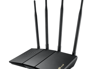 ASUS RT-AX1800HP AX1800 Dual Band WiFi 6 (802.11ax) Router supporting MU-MIMO and OFDMA technology, with AiProtection Cl - Zapcart Technology Qatar