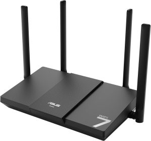 ASUS RT-BE50 B3600 Dual Band AIMesh Smart Expandable Router ((802.11be), One 2.5 WAN Port, Three 1G Ports, Up to 3 SSID for IoT Device, VPN and Parental Control) - Zapcart Technology Qatar