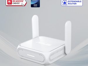ASUS RT-BE58 Go Dual-Band WiFi 7 Portable Travel Router - Zapcart Technology Qatar