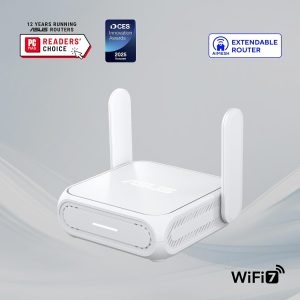 ASUS RT-BE58 Go Dual-Band WiFi 7 Portable Travel Router - Zapcart Technology Qatar