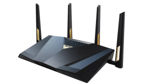 ASUS RT-BE88U Dual-Band WiFi 7 AiMesh Extendable Performance Router, 4K-QAM, MLO, Dual 10G Ports, SFP+, 4X 2.5G Ports, 4X 1G Ports, 34G WAN/LAN Capacity, Network Security, Built-in VPN - Zapcart Technology Qatar