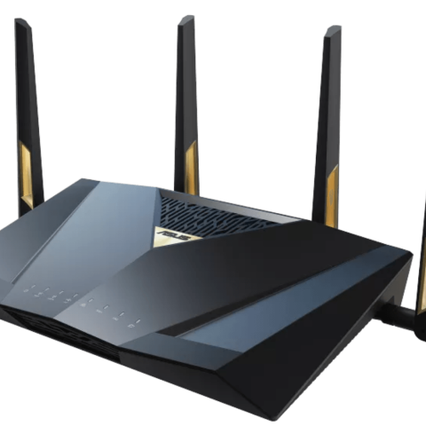 ASUS RT-BE88U Dual-Band WiFi 7 AiMesh Extendable Performance Router, 4K-QAM, MLO, Dual 10G Ports, SFP+, 4X 2.5G Ports, 4X 1G Ports, 34G WAN/LAN Capacity, Network Security, Built-in VPN - Zapcart Technology Qatar