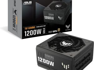 ASUS TUF Gaming 1200W Gold PSU (ATX 3.0 Compatible, Fully Modular, 80+ Gold Certified, Military-grade Components, Dual Ball Bearing, Axial-tech Fan, PCB Coating) - Zapcart Technology Qatar