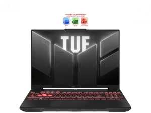 ASUS TUF Gaming A16 FA607N-UQRL888WS 16" FHD 144Hz Mecha Gray( R7 170, 16GB D5, 512GB SSD, RTX4050 6GB, H&S, W11) - Zapcart Technology Qatar