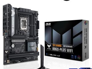 ASUS TUF Gaming B860-PLUS WiFi B860 LGA 1851 ATX Motherboard, Intel® Core™ Ultra Series 2 Ready, Advanced AI PC-Ready, 12+1+2+1 Stages, DDR5,PCIe 5.0, 3X M.2, Wi-Fi 7, 2.5Gb LAN, USB 20Gbps Type-C - Zapcart Technology Qatar