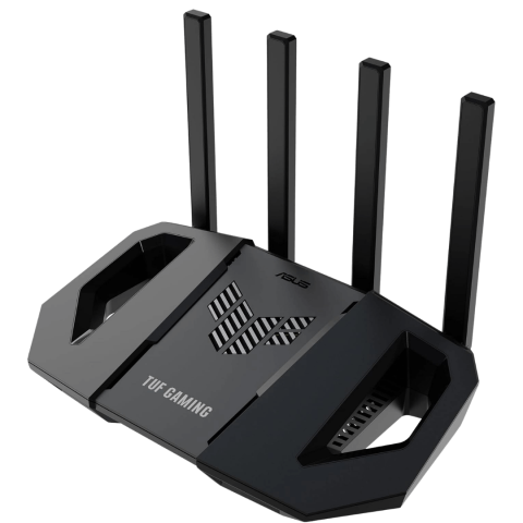 ASUS TUF Gaming BE3600 Dual Band WiFi 7 Router (Equipped with Powerful SoC, Boasting Ultra-high Computational Speed, 3-step Port Forwarding, AiMesh for Mesh WiFi, and AiProtection for Network Security) - Zapcart Technology Qatar