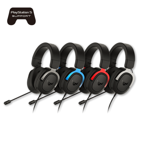 ASUS TUF Gaming H3 Wired Headphone with 7.1 Virtual Surround Sound - Zapcart Technology Qatar