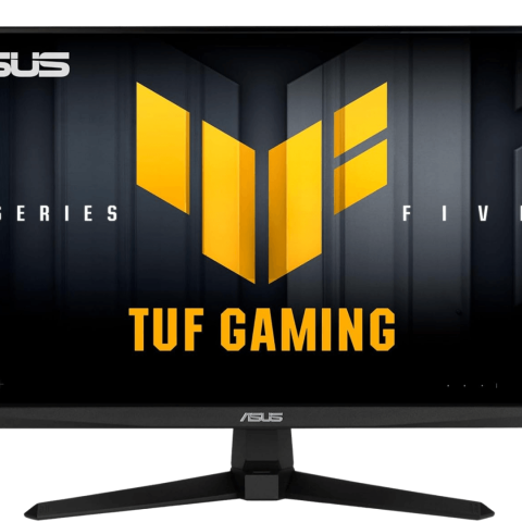 Asus TUF Gaming Series 5 - VG249QM5A Gaming Monitor (23.8-inch Full HD Fast-IPS panel, 240Hz, 0.3ms , G-SYNC® compatible, AMD FreeSync™ Premium, ELMB SYNC, 99% sRGB, DisplayWidget Center, Gaming AI) - Zapcart Technology Qatar