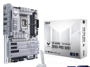 ASUS TUF Gaming Z890-PRO WiFi LGA 1851 ATX Motherboard, Intel® Core™ Ultra Series 2 Ready, Advanced AI PC-Ready, 16+1+2+1 Stages, DDR5, PCIe® 5.0, Thunderbolt 4 Type-C, 4X M.2, Wi-Fi 7, 2.5Gb - Zapcart Technology Qatar