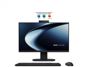 Asus V400 AiO [V440VA-KBPC036WS] 23.8" FHD Non-Touch Black (C5 210H, 16GB D5, 512GB SSD, H&S, W11, 3Y, WL Mouse & Keyboard) - Zapcart Technology Qatar