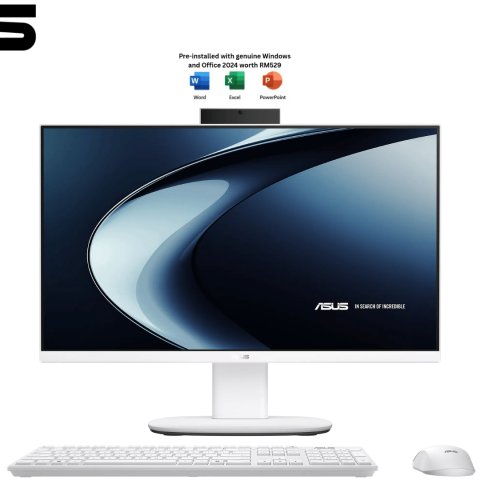 ASUS V400 AiO [V440VA-TWPD018WS/V440VA-TBPD038WS] Touch screen 23.8-inch FHD All-In-One Desktop PC (C7 240H, 16GB, 512GB, W11H, 3Y OSS, M365) - Zapcart Technology Qatar